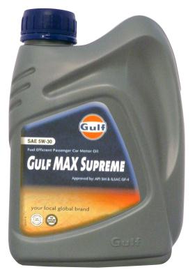 Моторное масло GULF Max Supreme SAE 5w30, 1л